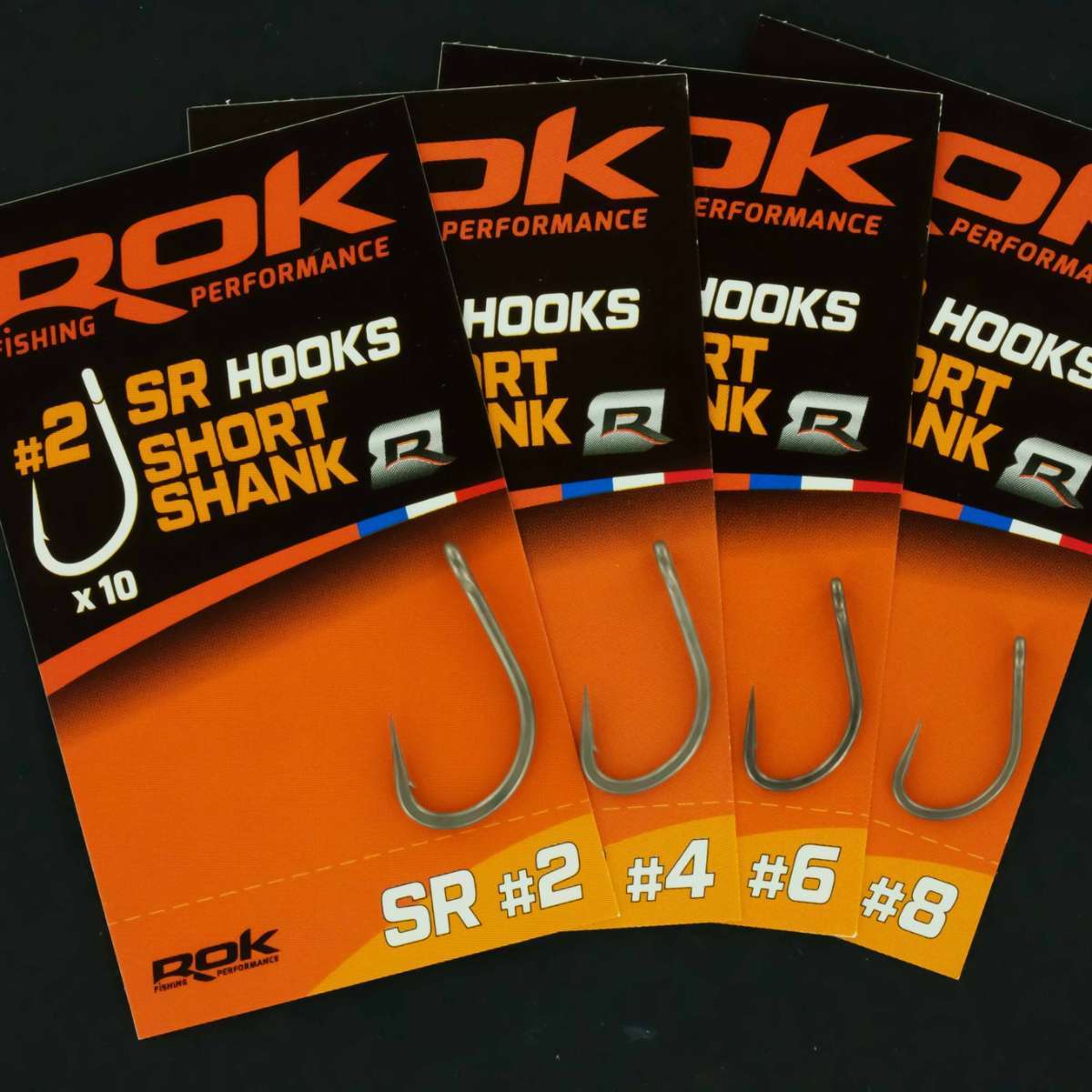 10 SR hooks short shank