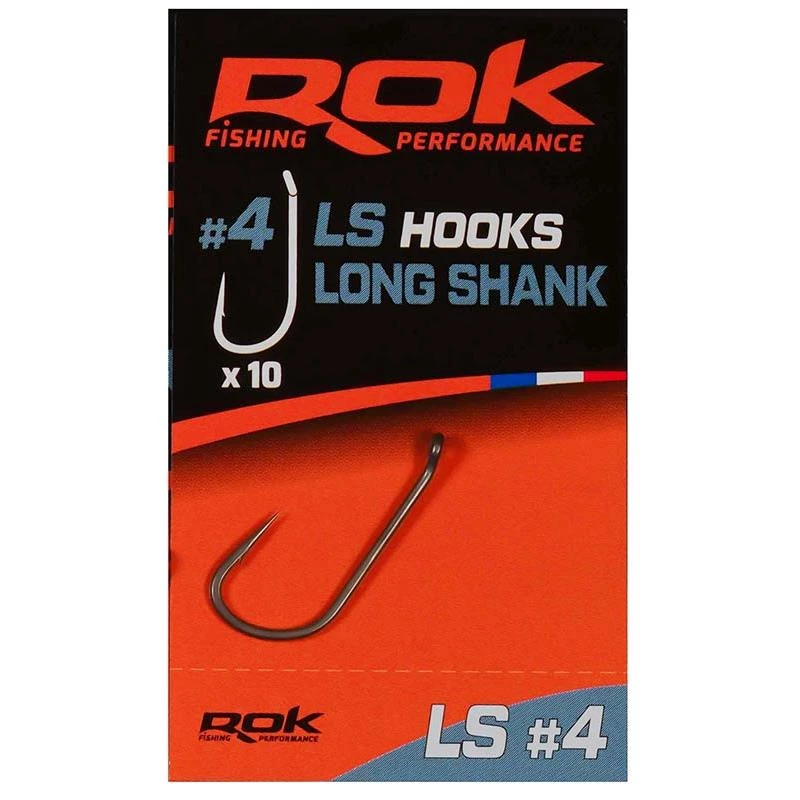 10 LS hooks long shank